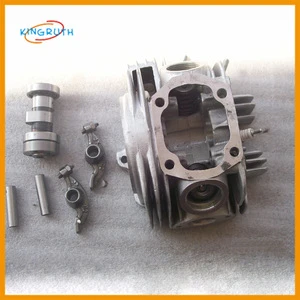 Hot selling motorcycle engine accessories JL125cc Cylinder head assembly