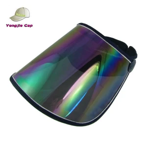 hot selling wholesale custom plastic cap visor