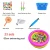 Import Hot set fish with basket and swimming pool kids Magnet fishing toys from China