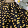 Hot Summer  Dot Leaf Style Digital  Printed  Fabric Woven fabric for dress