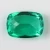 Import Hydrothermal gemstone emerald Cushion shape cut green emerald Loose synthetic emerald gemstone  for jewelry from China