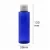 Import IBELONG 100ml amber blue clear green cylinder PET plastic body lotion bottle with flip cap from China