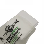 In Stock 100% Fully Biodegradable Compostable Eco friendly Corn starch PBAT Eight Kangaroos Sealing Grocery Packing Bag