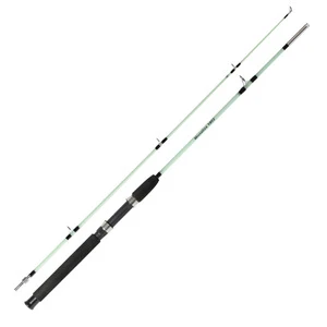 in stock 1.65m/1.8m 2 section solid fiberglass transparent fishing rod