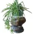 Import indoor or outdoor stone design planter flower stand from China