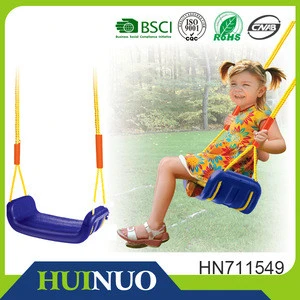 Indoor sport toy plastic kids single swing HN711549