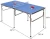 Import Indoor Table Tennis Table Set, Folding Ping Pong Table with Net, 2 Paddles &amp; 2 Balls, Multipurpose Free Standing Table Tennis from China