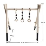 indoor wooden activity baby gym frame equipment toys for baby