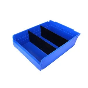 Industrial warehouse Plastic Storage Tool Accessory Bin&amp; Box with plastic divder