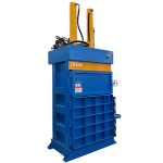 Industrial waste paper cardboard film vertical double-cylinder baling press machinery