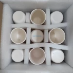INNOVACERA Refractory 96 99.5% Alumina Ceramic Crucible for Melting Test