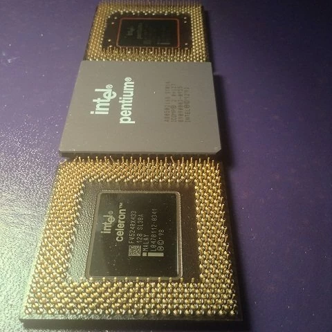 Intel 486 & 386 Cpu/Computer Ram Scrap/Ceramic CPU scrap