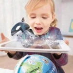 Interactive 4d ar technology adventure world geography earth globe