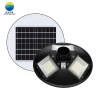 Ip65 Public Street Road Path Lighting Ufo Round Pathway Post Top Integrated All In One 50W Solar Led Garden Light