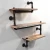 Import iron pipe vintage industrial shelving brackets from China