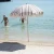 Import Island Style Custom Pattern Design Fashion Outdoor Seaside Portable Big Tassel Beach Umbrellas// from China