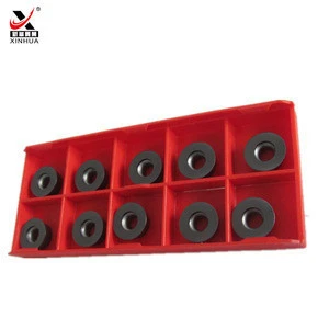 ISO Cemented carbide cutting inserts face indexable tools RDKW