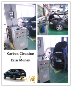 ISO9001,TUV,CE Manufacturer car engine carbon cleaning machine/ engine carbon cleaner