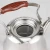 Import Italy Wood Grain Handle Water Kettle Stainless Steel Whistling Water Tea Kettle from China