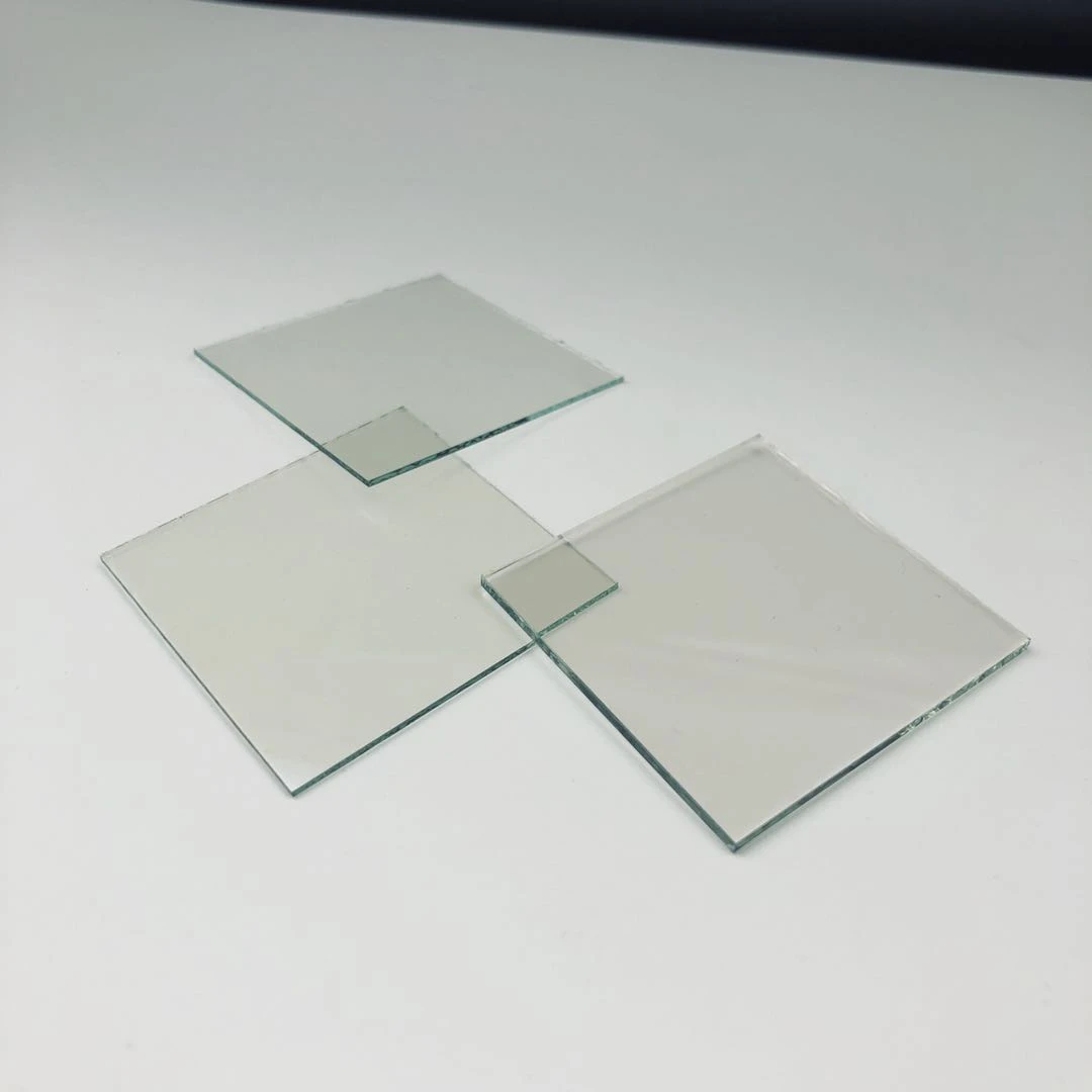 ITO conductive etched coated coating glass 25mm*25mm*1.1mm solar cell power generation experiments battery panel  energy for lab