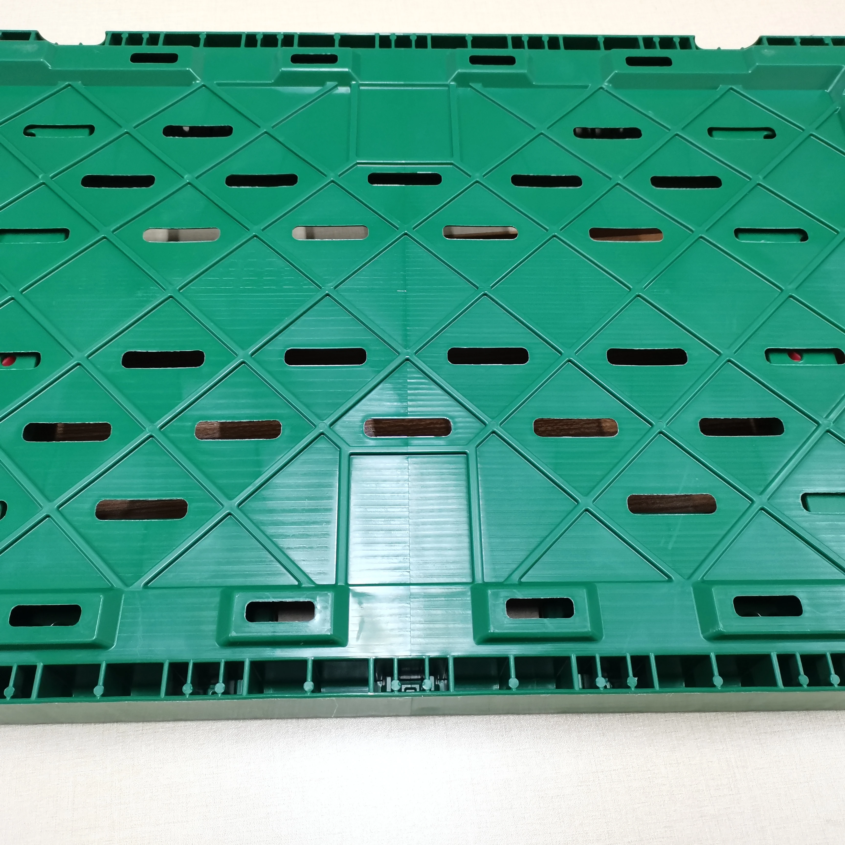 JDS Stackable Plastic Bread Crates Movable Boxes Foldable Storage Basket