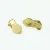 Import jewelry making non pierced metal ear clip accessories golden frog shape earring parts from China