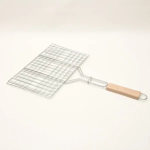 JIUKUN BBQ grill wire mesh basket grill basket with handle