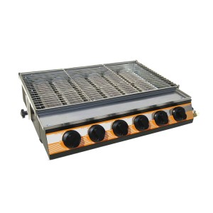 K490 Stainless Steel Gas Barbecue Grill Rotisserie