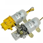 Kamoer KLP40 12V DC Fresh Water Pressure Diaphragm Pump with Hose Clamps Self Priming Sprayer Pump 4 L/Min