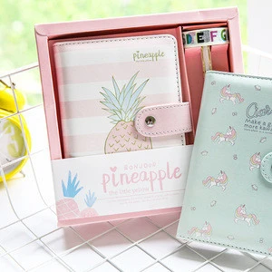 kawaii stationery products gift set diary notebook washi tape pen stationery set
