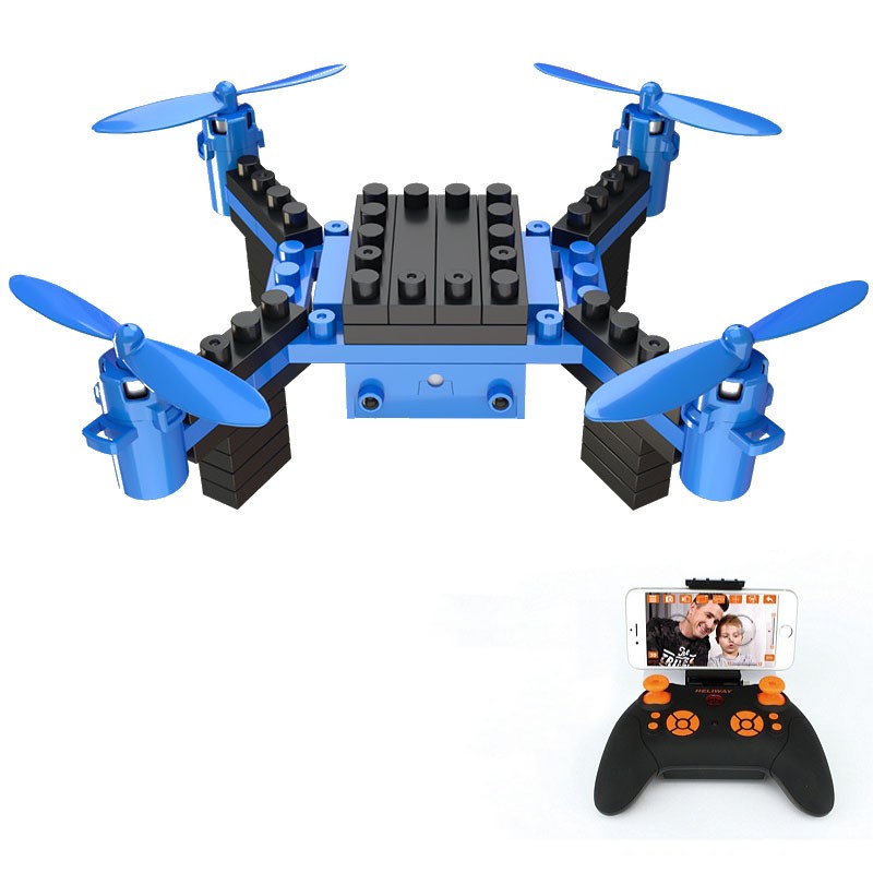 Kids gift diy drone  wifi camera remote control aircraft