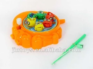 Kids Wind-up Fishing Game Toys with 3 clolors manufacturer