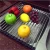 Import Kitchen Multipurpose Stainless Steel Over Sink Dish Drying Rack Silicone Folding Draining from China