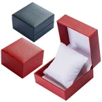 Kraft PU Brown Watch Clothes Button Crafts Case Smart Gift Party Jewelry box Favor Aircraft Cardboard Packing Package Box
