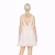 Import Ladies Ostrich Bead Sequin Sleeveless A Line Evening Feather Cocktail Dress from China