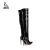 Import Ladies over the knee boot women high heel sexy pu leather boots women winter shoes for women from China