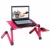 Import Laptop desk 360 degree rotatable folding cooling table Cooling pad laptop table from China