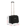 Laptop luggage,Professional beauty case trolley with Aluminum alloy rod