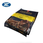 large capacity side gusset heat seal packaging for 2 in 1 arabica micro ground coffee
