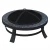 Import Large Garden Metal Firepit Patio Heater Stove Fire Pit Square Brazier Table from China