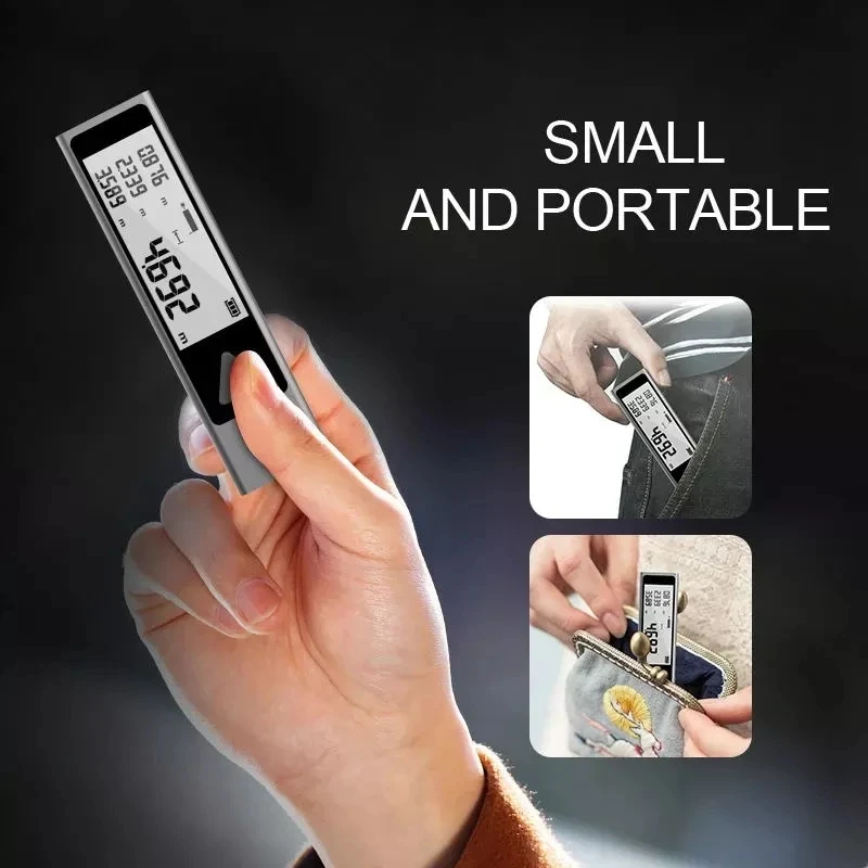 Laser Range Finder New Design Protable Handhold Mini Digital Pen Type  Short-Distance Equipment Battery Laser Distance Meter