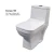 Import Latest Modern Design One Piece WC Toilet Seat Luxury Modular Bathroom Ceramic Europa-105 for Home Use from China