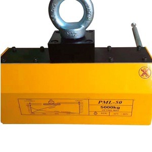 Latest product electromagnet YELLOW permanent magnetic lifter for transportation lifting magnet