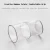 Import latte coffee milk cup Milkshake yogurt clear High Temperature Resistant Glass Water Cup from China