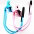 Import Lazy 360 Degree Rotation Hanging Neck Phone Stands Bracket Selfie Mobile phone holder from China