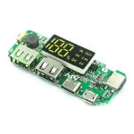 LED Dual USB 5V 2.4A  Type-C USB Power Bank 18650 Charging Module Lithium Battery Charger Board Circuit