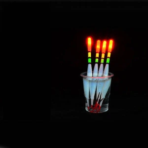 LED Fishing Float Light Stick Glow Sticks Pesca Fluorescent Night Rod Dark lightstick Light up into the water