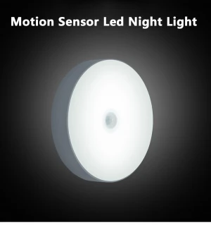 LED night light USB rechargeable motion sensor indoor decorate led light