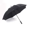 LED Umbrella Black Men Golf Umbrella with 7 Color Changing Shaft Torch