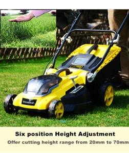 Li-battery Rechargeable Electric Slient Electric lawn mower